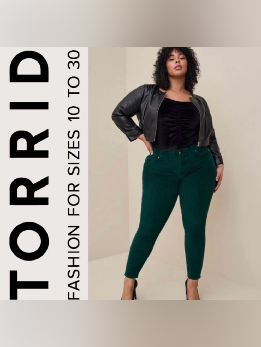 Torrid Black Velvet Shirred Front Off Shoulder Top, Large, NWT!